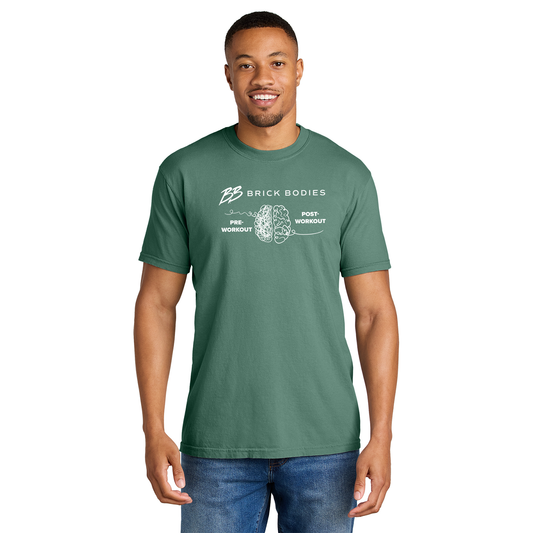 Brick Bodies Mental Health Heavyweight Crew Tee