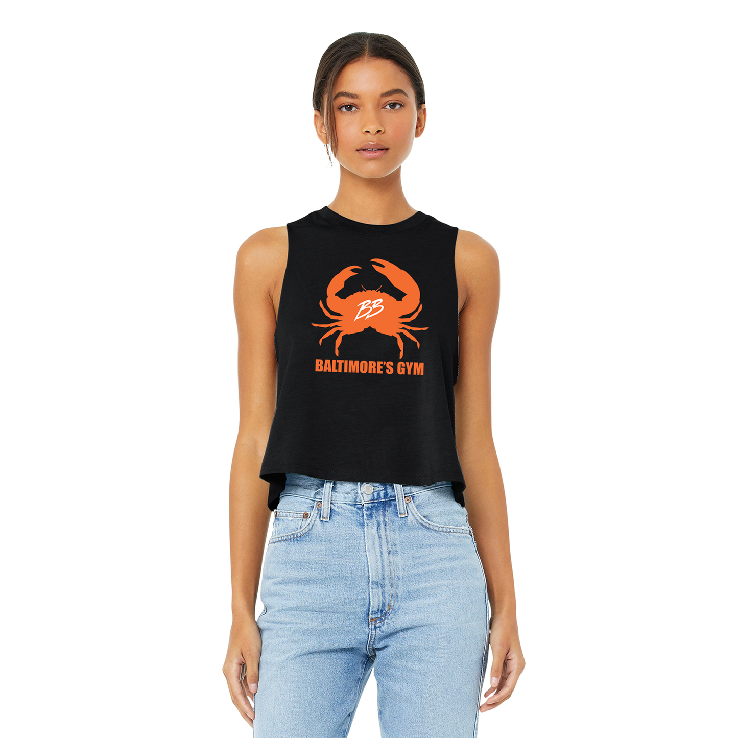 Brick Bodies - Baltimore's Gym Ladies Crop Tank