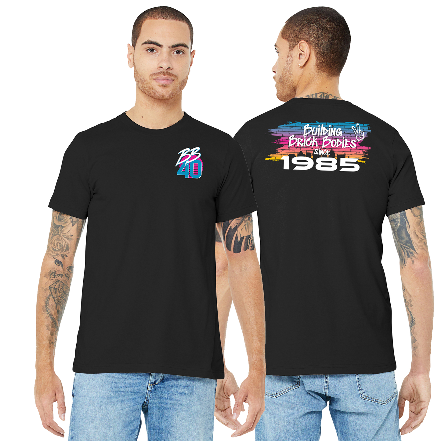 BB 40yr Anniversary Unisex Jersey Tee