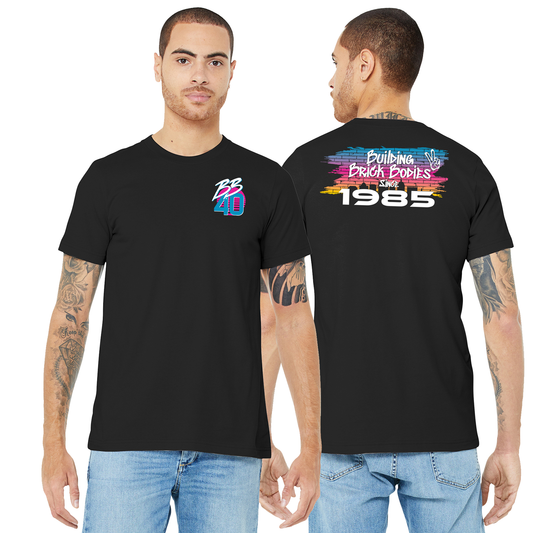 BB 40yr Anniversary Unisex Jersey Tee