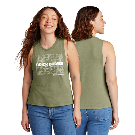 Instructor Ladies Tri-Blend Muscle Tank