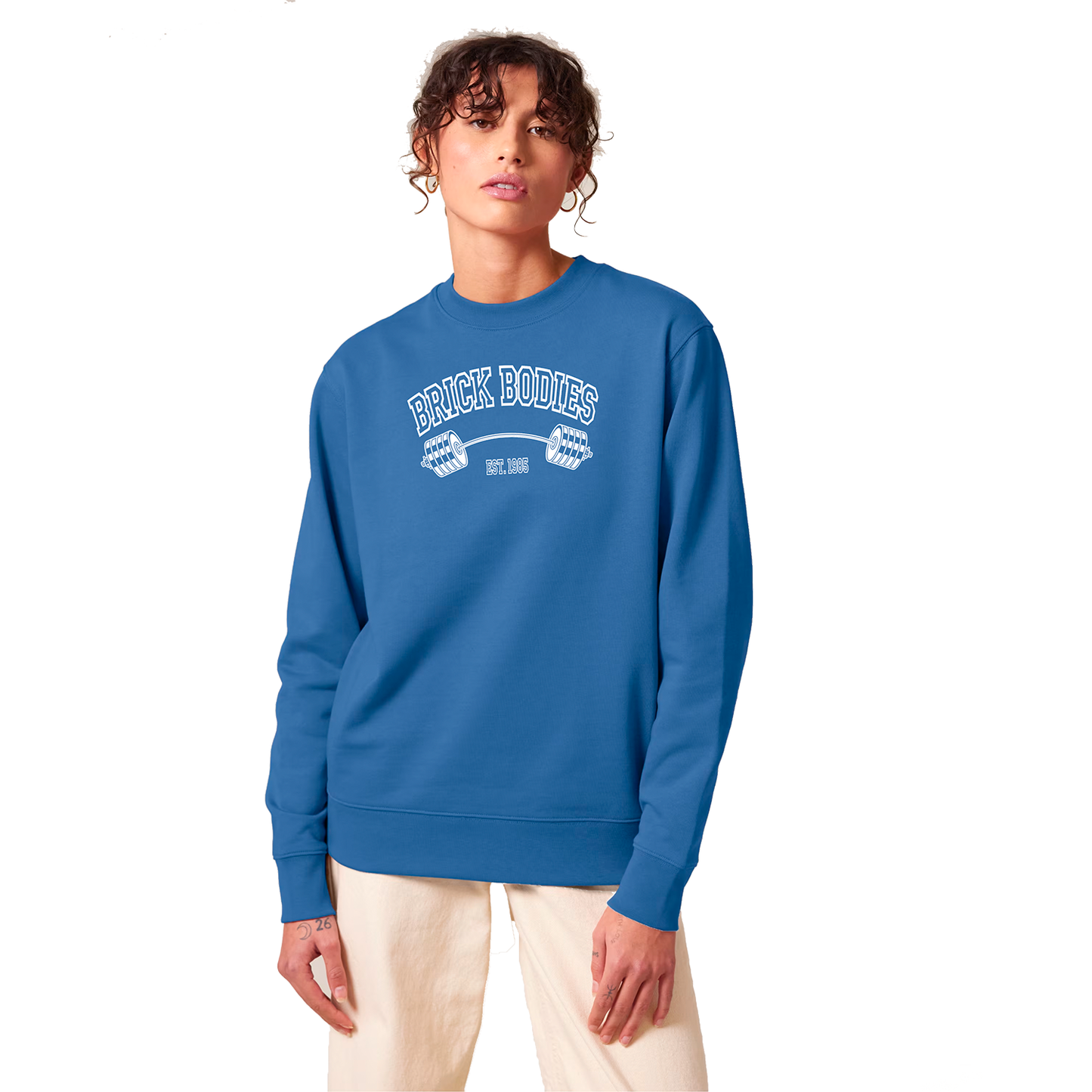 Brick Bodies Since 1985 Unisex Crewneck Sweatshirt