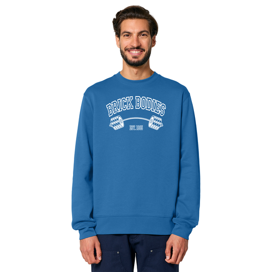 Brick Bodies Since 1985 Unisex Crewneck Sweatshirt