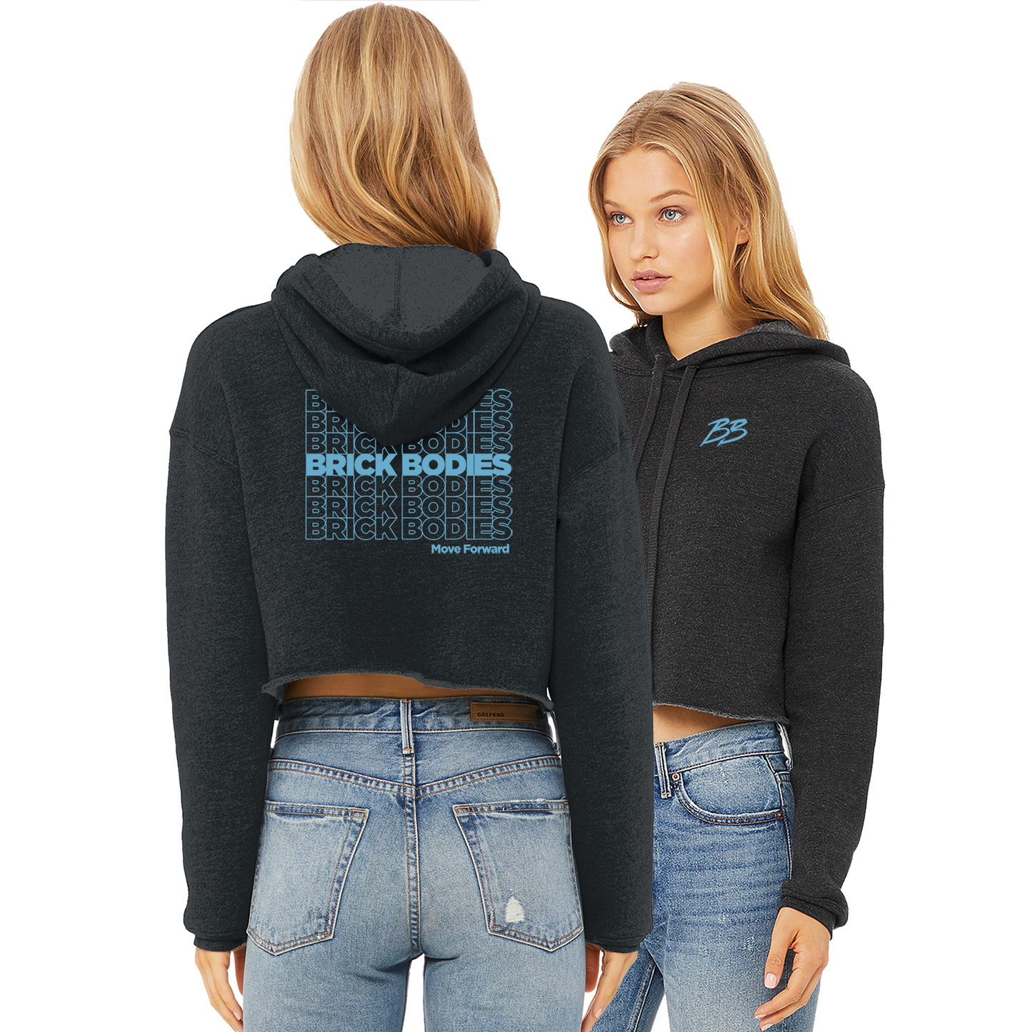 Brick Bodies Cropped Hoodie