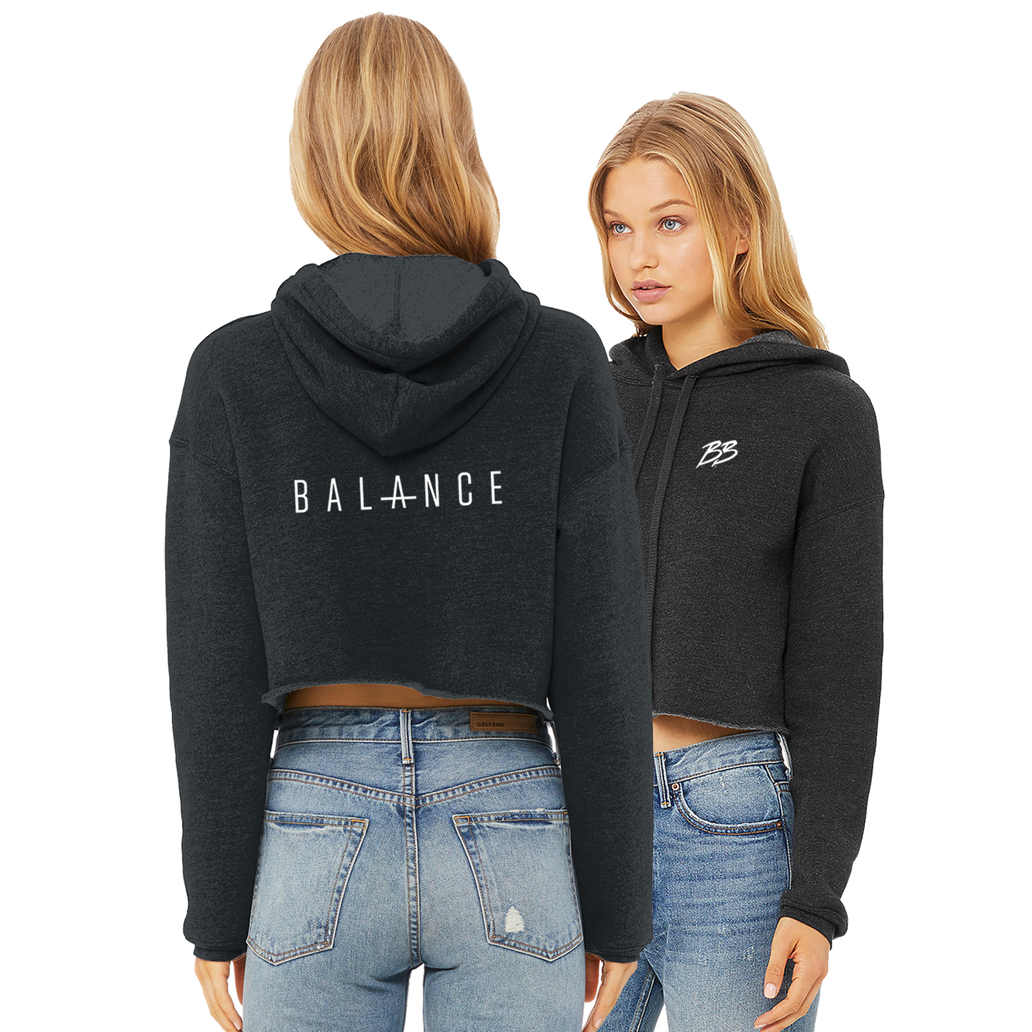 Balance Cropped Hoodie