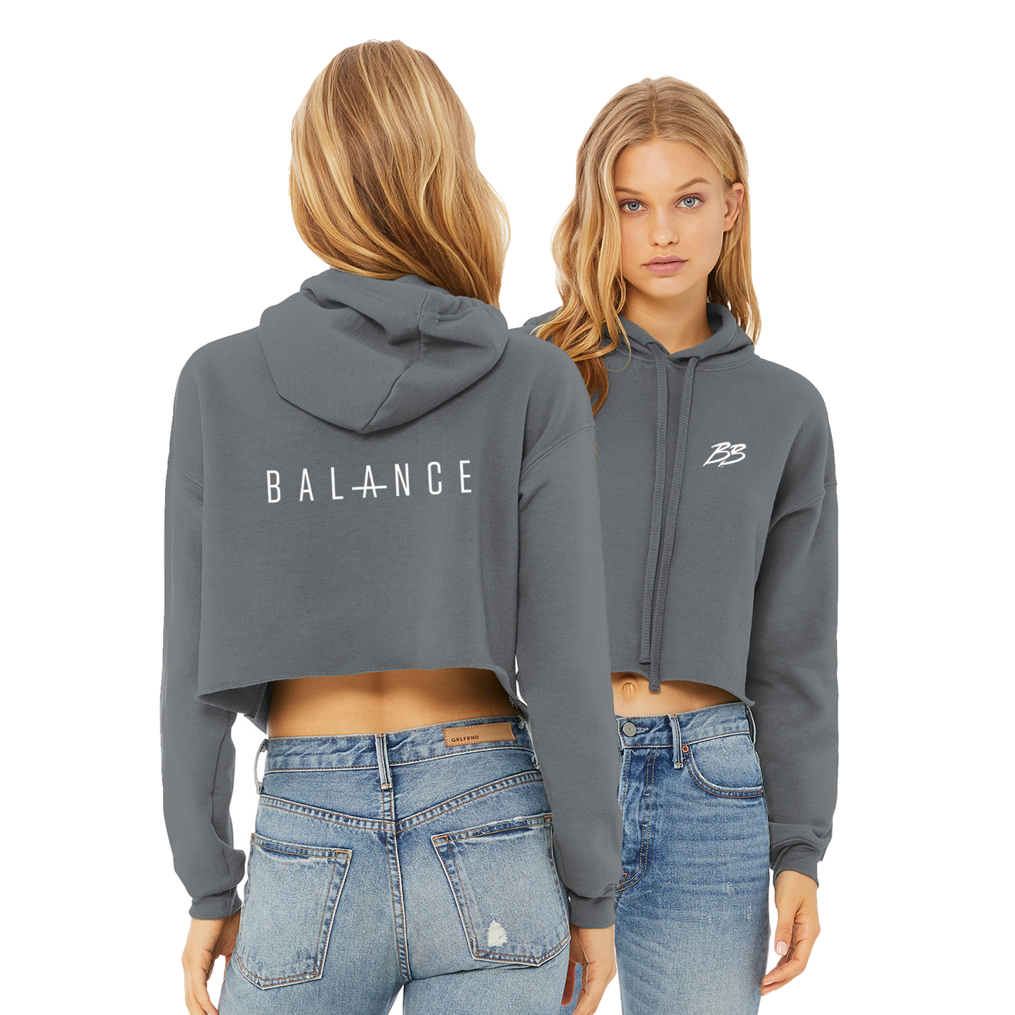 Balance Cropped Hoodie